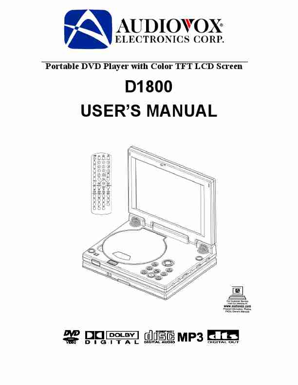 Audiovox Portable DVD Player D1800-page_pdf